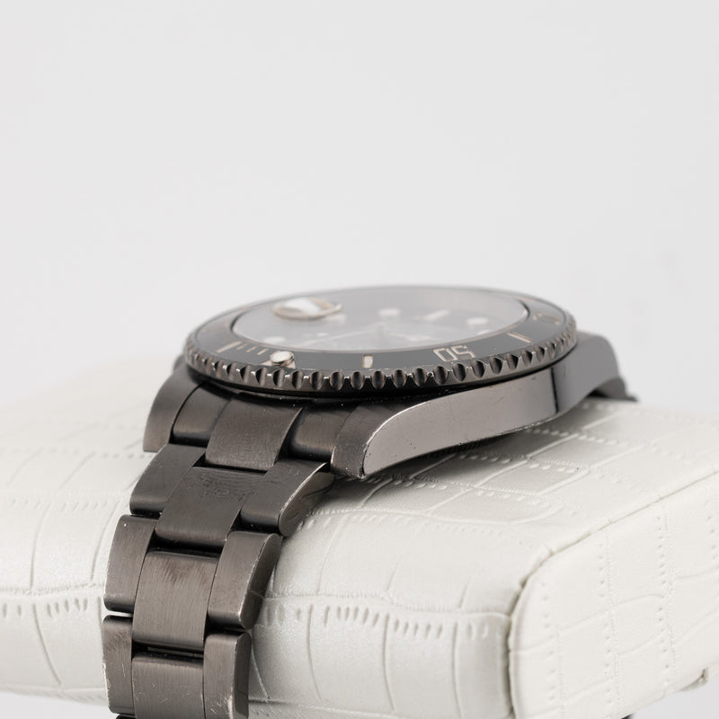 Rolex Submariner Date - Ref. 116610LN - 40mm Stainless Steel - Customized DLC Coating with Meteorite Dial