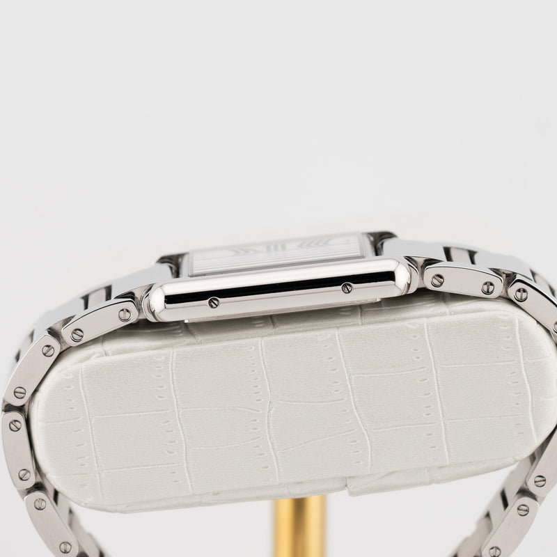 Cartier Tank Must - Ref. WSTA0052 - 33.7mm * 25.5mm Stainless Steel - Full Set - Mint Condition