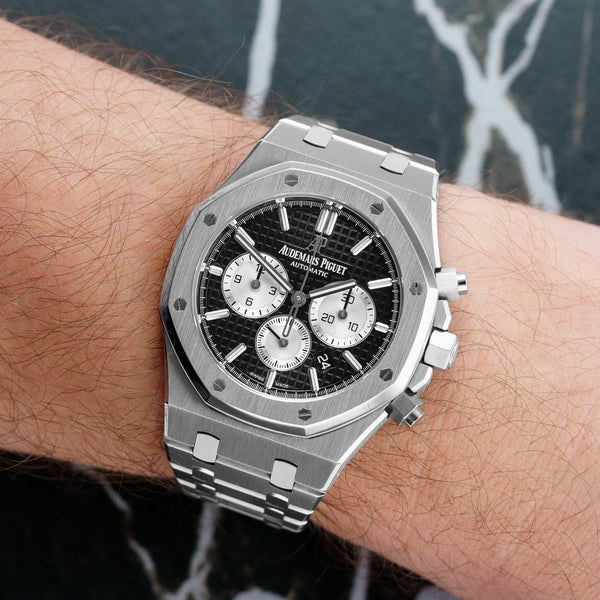 Audemars Piguet Royal Oak Chronograph - Ref. 26331ST - 41mm Stainless Steel - Gorgeous Reverse Panda Dial