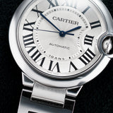 Cartier Ballon Bleu - Ref. WSBB0012 - 36mm Stainless Steel - Rare 10 Ans Dial
