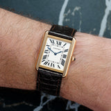 Cartier Tank - Ref. W5200025 - 34.8mm * 27.4mm Rose Gold - Full Set