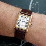 Cartier Tank - Ref. W5200025 - 34.8mm * 27.4mm Rose Gold - The Perfect Dress Watch