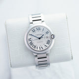 Cartier Ballon Bleu - Ref. W69012Z4 - 42mm Stainless Steel - Stunning Full Set