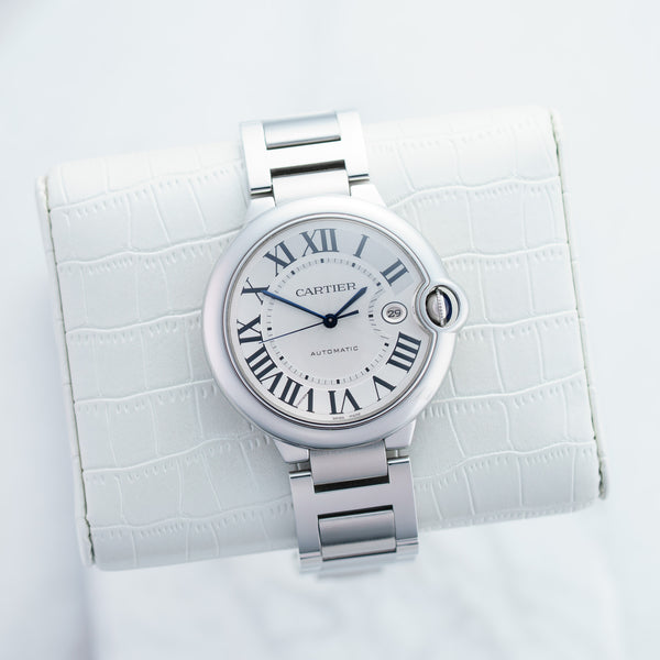 Cartier Ballon Bleu - Ref. W69012Z4 - 42mm Stainless Steel - Stunning Full Set