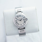 Cartier Ballon Bleu - Ref. WSBB0012 - 36mm Stainless Steel - Rare 10 Ans Dial