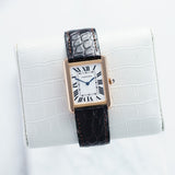 Cartier Tank - Ref. W5200025 - 34.8mm * 27.4mm Rose Gold - Full Set