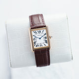 Cartier Tank - Ref. W5200025 - 34.8mm * 27.4mm Rose Gold - The Perfect Dress Watch