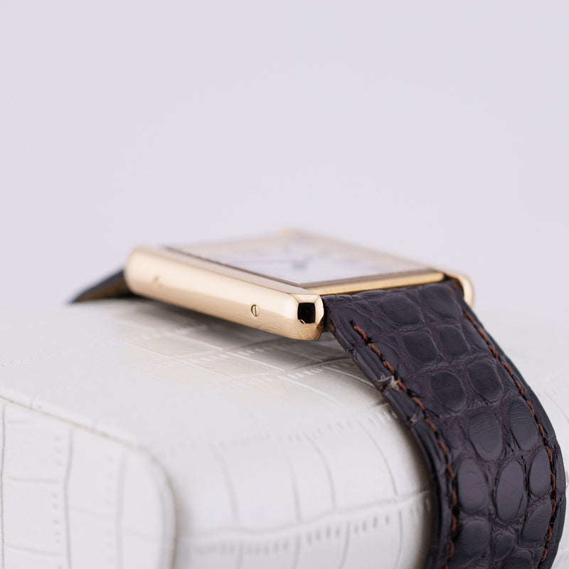 Cartier Tank - Ref. W5200025 - 34.8mm * 27.4mm Rose Gold - Full Set