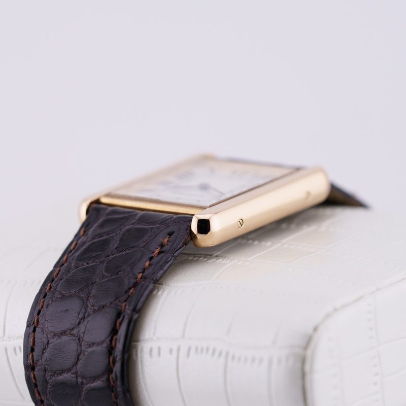 Cartier Tank - Ref. W5200025 - 34.8mm * 27.4mm Rose Gold - Full Set