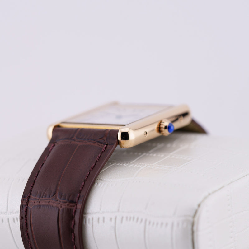 Cartier Tank - Ref. W5200025 - 34.8mm * 27.4mm Rose Gold - The Perfect Dress Watch