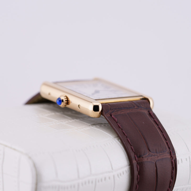 Cartier Tank - Ref. W5200025 - 34.8mm * 27.4mm Rose Gold - The Perfect Dress Watch