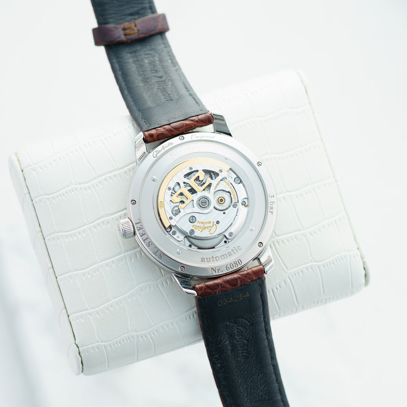Glashutte Original Sixties - Ref. 2-39-47-09-02-04 - 42mm Stainless Steel - Breathtaking Dial - Full Set
