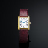 Cartier Tank Must 925 Silver case, 27mm size.