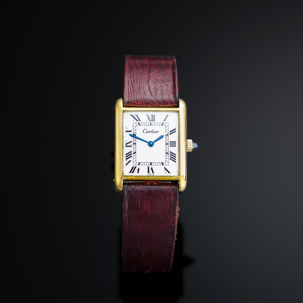 Cartier Tank Must 925 Silver case, 27mm size.