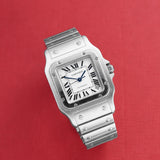 Cartier Santos Galbee XL W20098D6 with Stainless Steel case, 32mm x 45mm size
