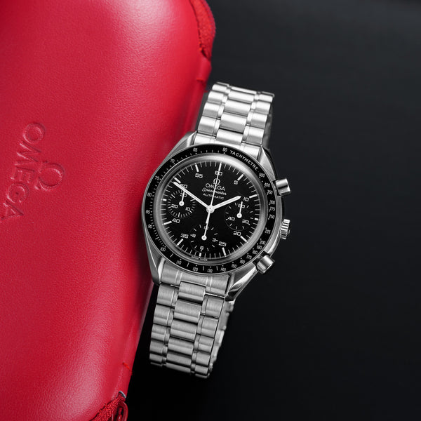 Omega Speedmaster Reduced 3510.50 Stainless Steel Watch, 39mm case size, front view