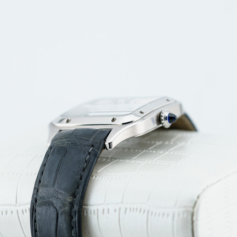 Cartier Santos Dumont - Ref. WSSA0085 - 43.5mm * 31.4mm Stainess Steel - The Original Cartier Wristwatch