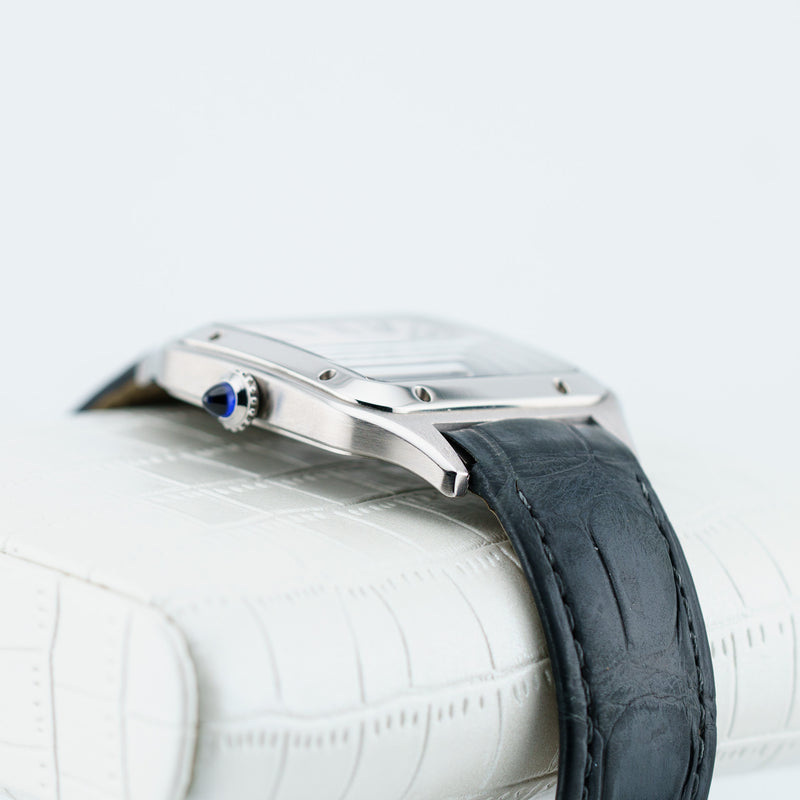 Cartier Santos Dumont - Ref. WSSA0085 - 43.5mm * 31.4mm Stainess Steel - The Original Cartier Wristwatch
