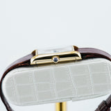 Cartier Tank Must - 27mm Silver Gold Plated - Elegant Vintage Tank Wristwatch