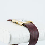 Cartier Tank Must - 27mm Silver Gold Plated - Elegant Vintage Tank Wristwatch