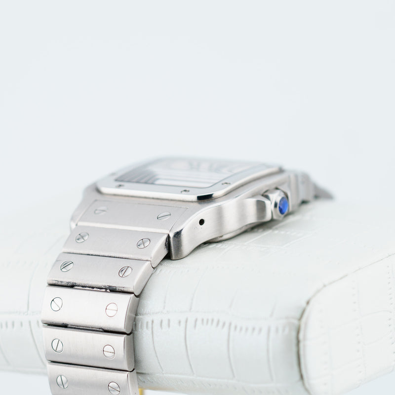 Cartier Santos Galbee XL - Ref. W20098D6 - 32mm * 45mm Stainless Steel - Neo-Vintage Santos