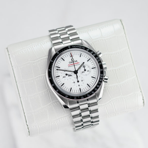 Omega Speedmaster Professional - Ref. 310.32.42.50.04.002 - 42mm Stainless Steel - Full Set - White Dial Speedmaster