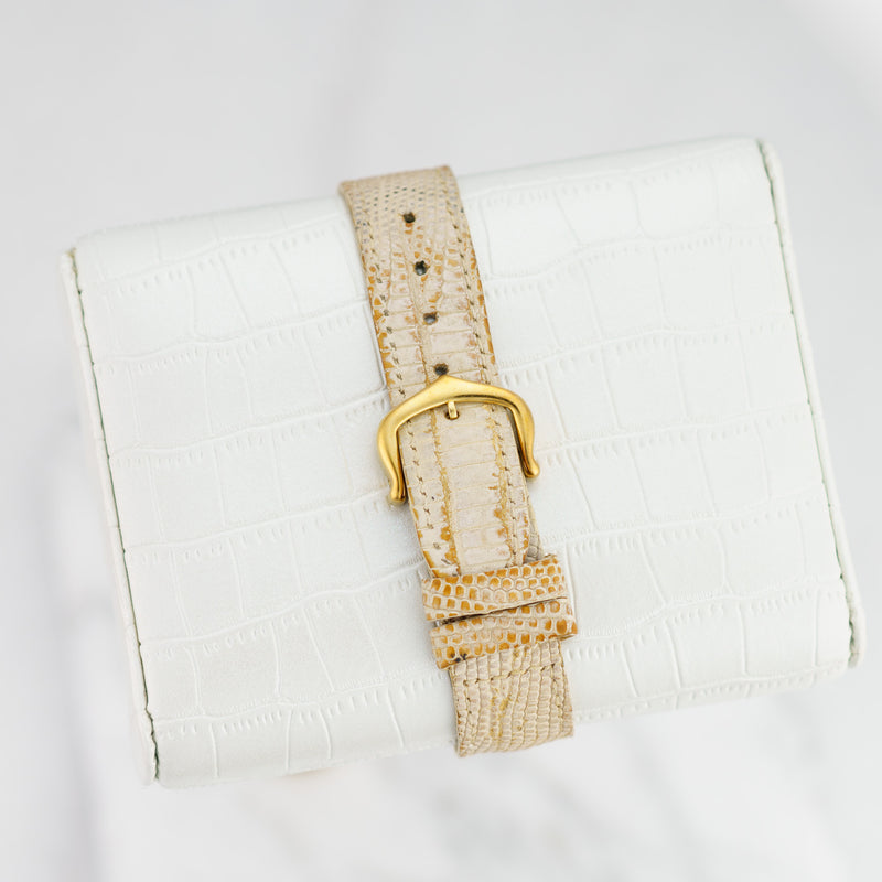 Cartier Tank Must - 23mm Silver Gold Plated - Elegant Vintage Tank Wristwatch