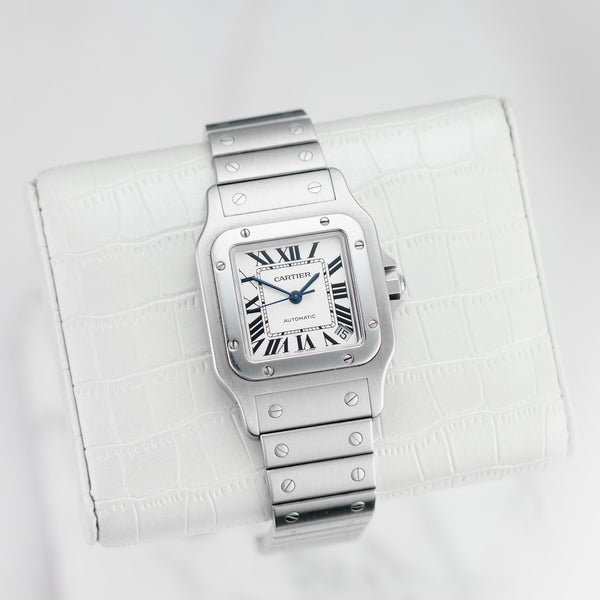 Cartier Santos Galbee XL - Ref. W20098D6 - 32mm * 45mm Stainless Steel - Neo-Vintage Santos