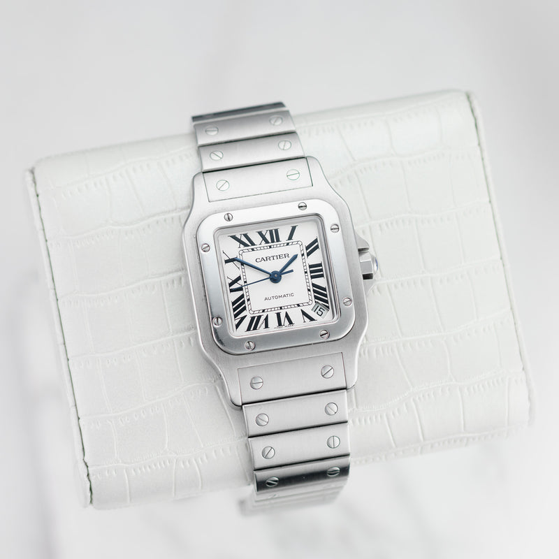 Cartier Santos Galbee XL - Ref. W20098D6 - 32mm * 45mm Stainless Steel - Neo-Vintage Santos