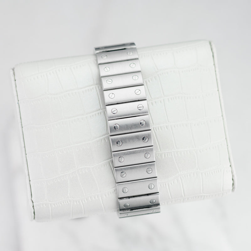 Cartier Santos Galbee XL - Ref. W20098D6 - 32mm * 45mm Stainless Steel - Neo-Vintage Santos