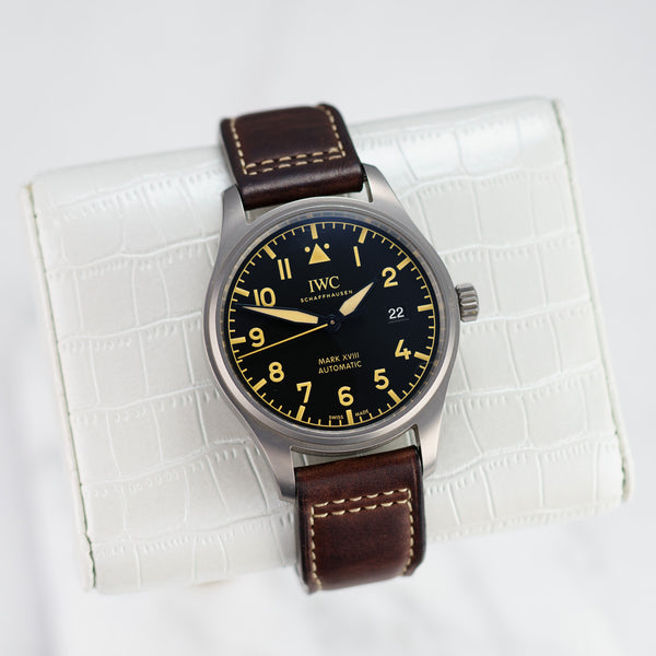 IWC Pilot's Watch Mark XVIII Heritage - Ref. IW327006 - 40mm Titanium - Stunning Vintage-Inspired Design