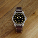 IWC Pilot's Watch Mark XVIII Heritage IW327006 with Titanium case, 40mm size.