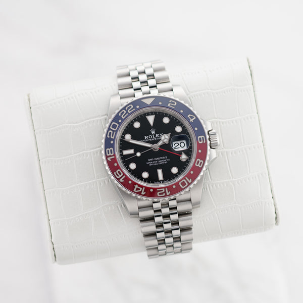 Rolex GMT-Master II "Pepsi" - Ref. 126710BLRO - 2022 Warranty Card - Hottest Watch on the Market!