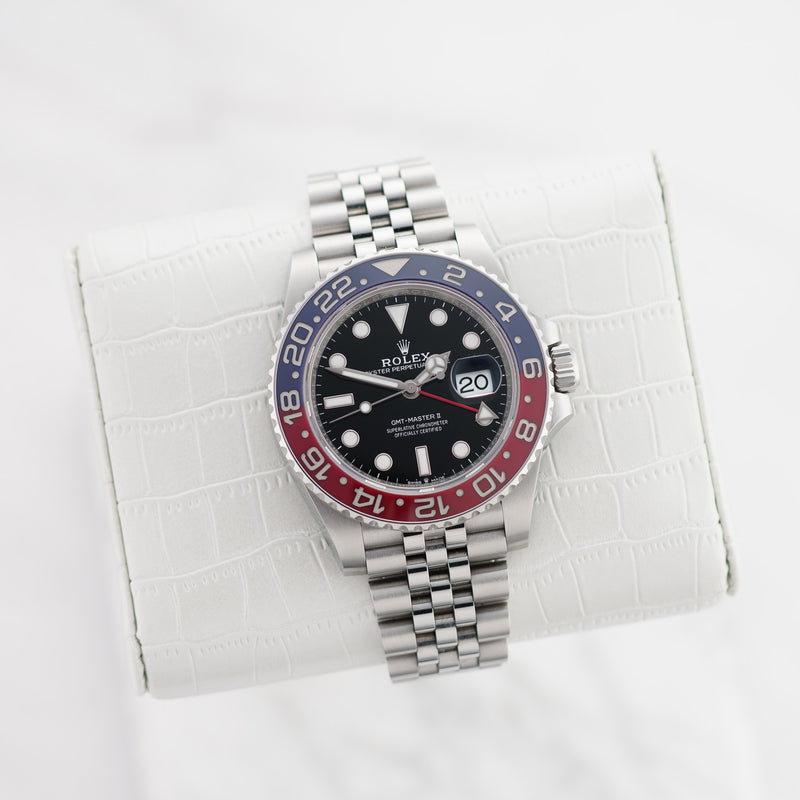 Rolex GMT-Master II "Pepsi" - Ref. 126710BLRO - 2022 Warranty Card - Hottest Watch on the Market!