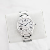 Cartier Ronde Must - Ref. WSRN0035 - 40mm Stainless Steel - Stunning Simple Daily Wearer