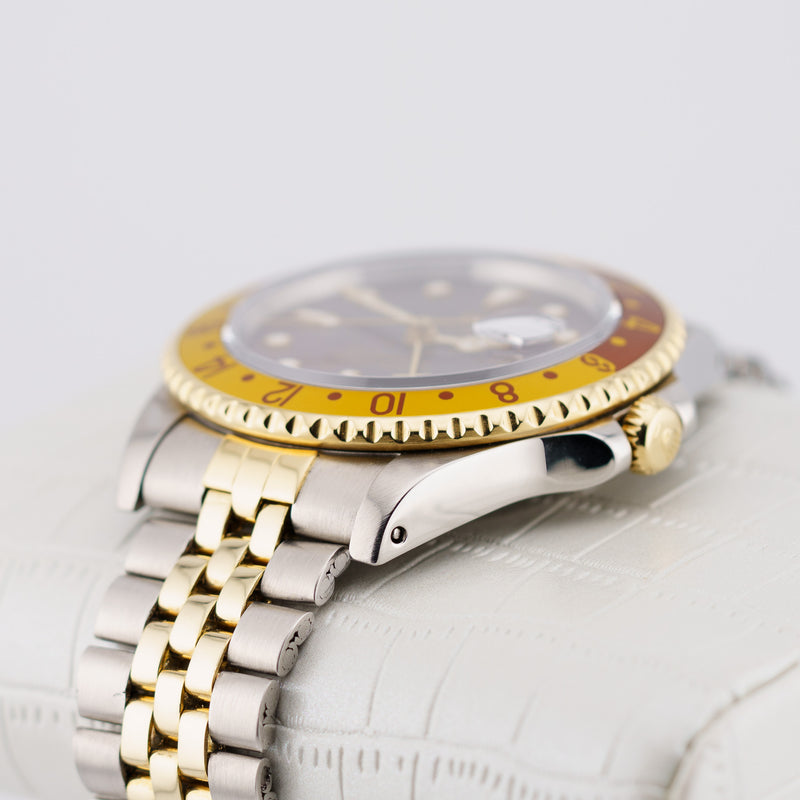 Rolex GMT-Master II "Rootbeer" - Ref. 16713 - 40mm Stainless Steel & Yellow Gold - The Original Rootbeer Rolex