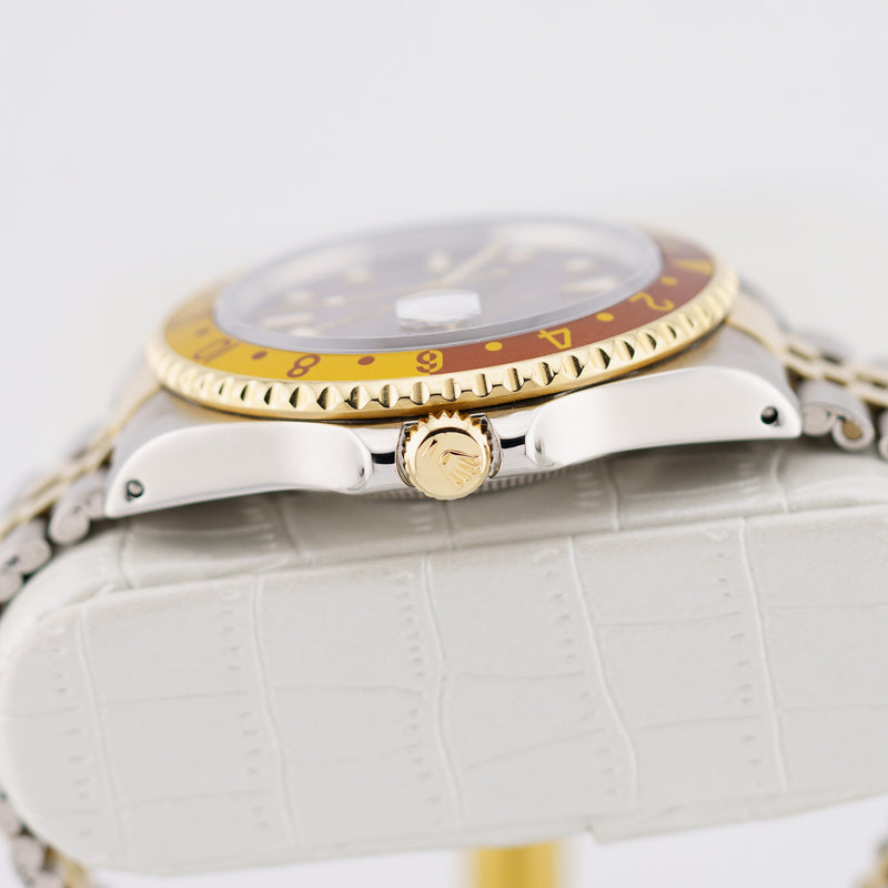 Rolex GMT-Master II "Rootbeer" - Ref. 16713 - 40mm Stainless Steel & Yellow Gold - The Original Rootbeer Rolex