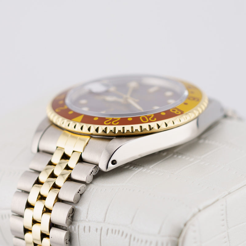 Rolex GMT-Master II "Rootbeer" - Ref. 16713 - 40mm Stainless Steel & Yellow Gold - The Original Rootbeer Rolex