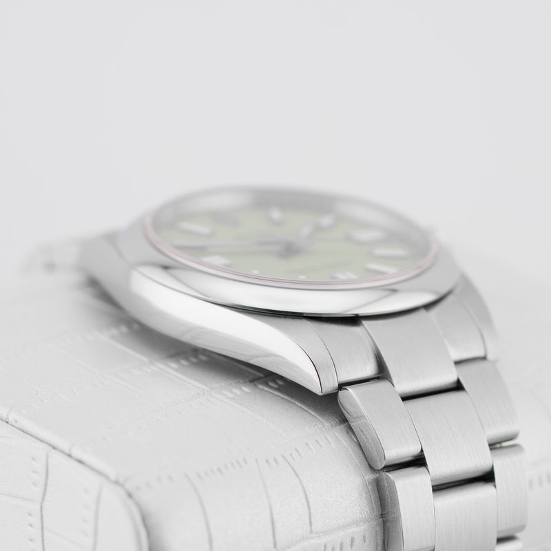 Rolex Oyster Perpetual 41 "Pistachio" - Ref. 134300 - 41mm Stainless Steel - Gorgeous New Release from Rolex