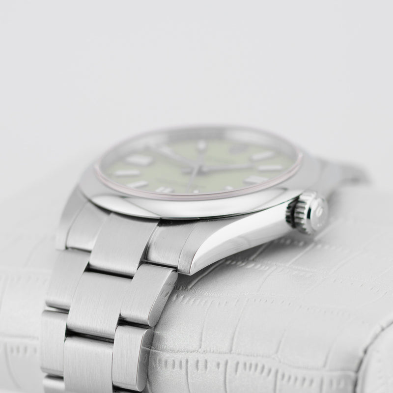Rolex Oyster Perpetual 41 "Pistachio" - Ref. 134300 - 41mm Stainless Steel - Gorgeous New Release from Rolex