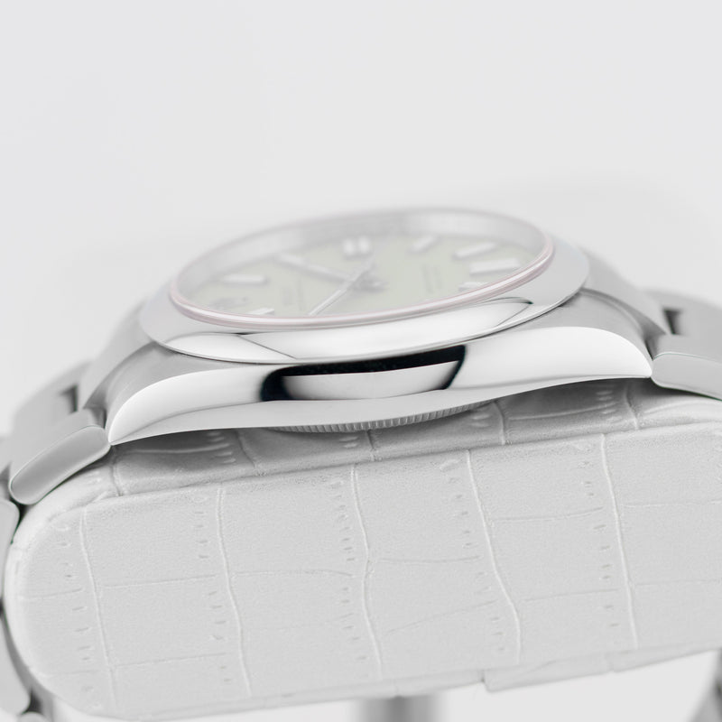 Rolex Oyster Perpetual 41 "Pistachio" - Ref. 134300 - 41mm Stainless Steel - Gorgeous New Release from Rolex