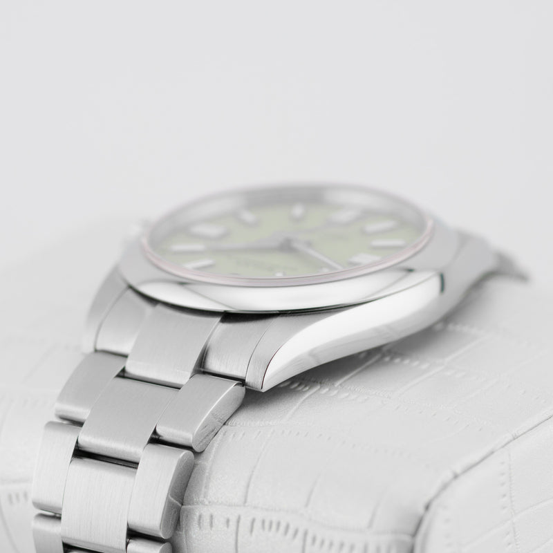 Rolex Oyster Perpetual 41 "Pistachio" - Ref. 134300 - 41mm Stainless Steel - Gorgeous New Release from Rolex