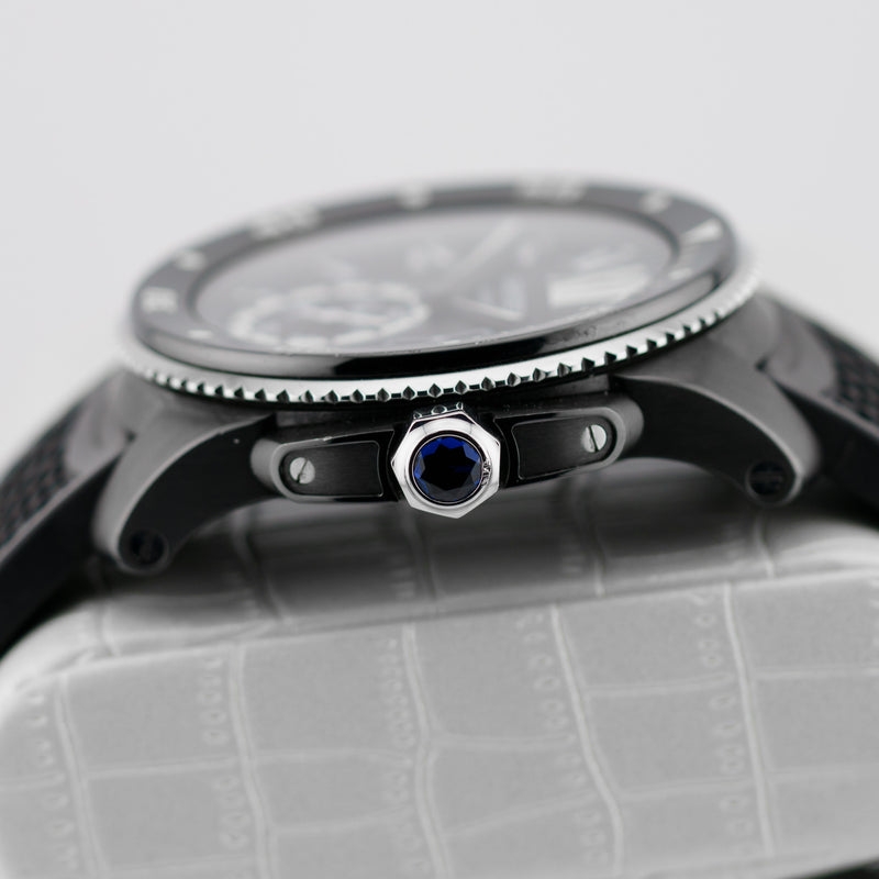 Cartier Calibre de Cartier - Ref. WSCA0006 - 42mm PVD Stainless Steel - Gorgeous Blacked Out Diver!