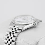 Rolex Datejust - Ref. 16014 - 36mm Stainless Steel & White Gold - Custom "Good Times" Dial