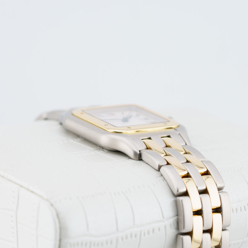 Cartier Panthere Medium - Ref. 110000R - 27mm Stainless Steel & Yellow Gold - Elegant Two Tone Ladies' Cartier