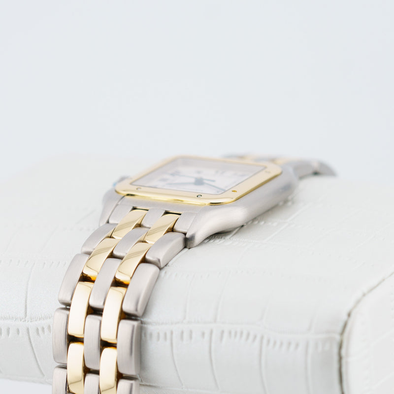 Cartier Panthere Medium - Ref. 110000R - 27mm Stainless Steel & Yellow Gold - Elegant Two Tone Ladies' Cartier