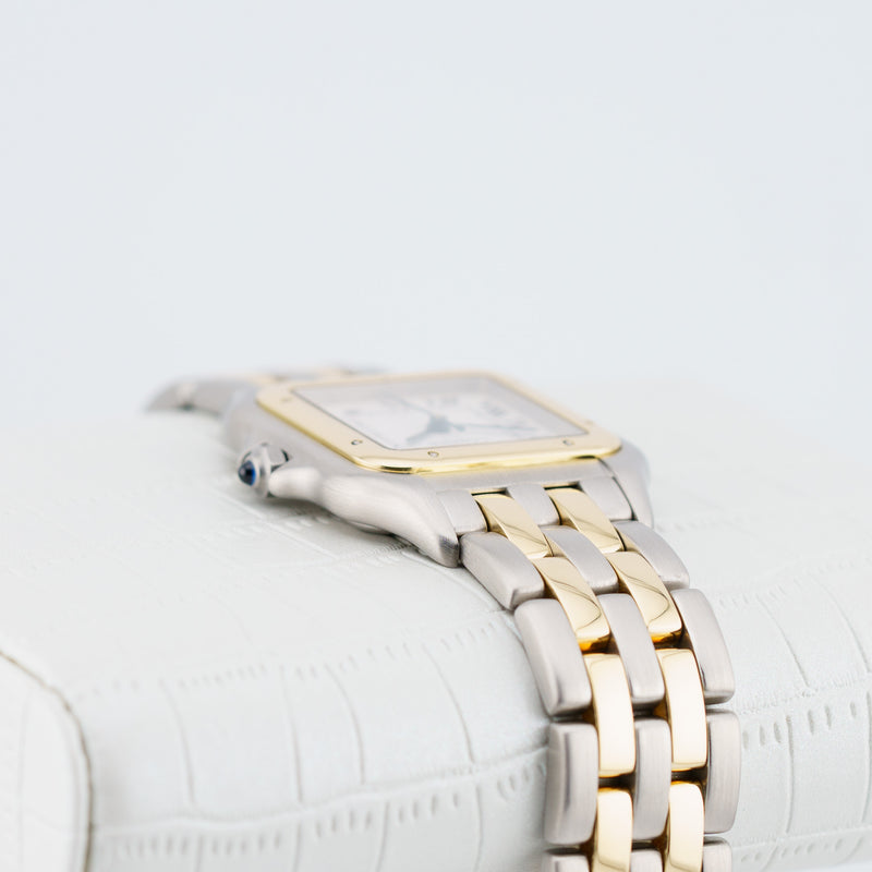 Cartier Panthere Medium - Ref. 110000R - 27mm Stainless Steel & Yellow Gold - Elegant Two Tone Ladies' Cartier