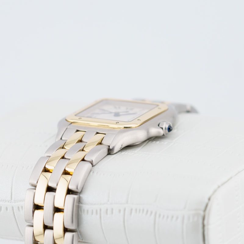 Cartier Panthere Medium - Ref. 110000R - 27mm Stainless Steel & Yellow Gold - Elegant Two Tone Ladies' Cartier