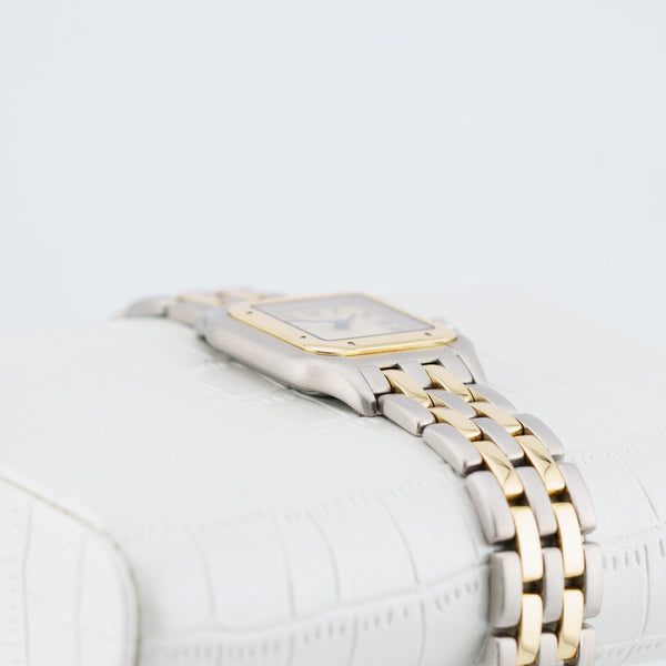 Cartier Panthere Medium - Ref. 166921 - 22mm * 30mm Stainless Steel & Yellow Gold - Elegant Two Tone Ladies' Cartier