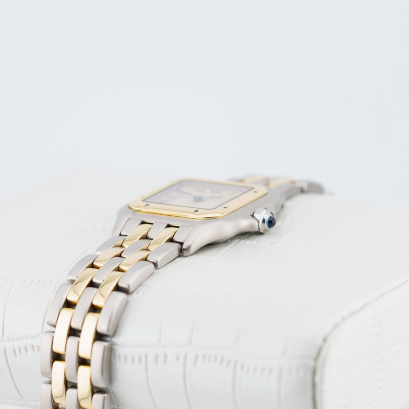 Cartier Panthere Medium - Ref. 166921 - 22mm * 30mm Stainless Steel & Yellow Gold - Elegant Two Tone Ladies' Cartier